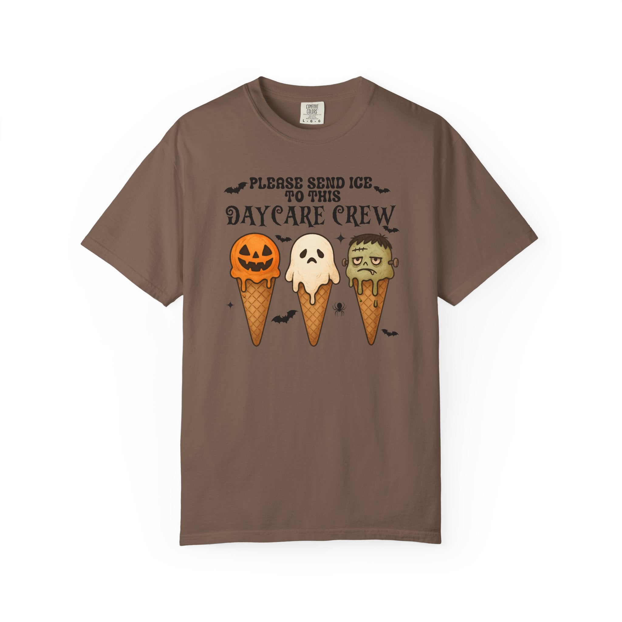 Daycare Teacher Halloween Comfort Colors® Shirt, Early Childhood Education Teacher Shirts, Childcare Director Provider Shirt Nursery Teacher