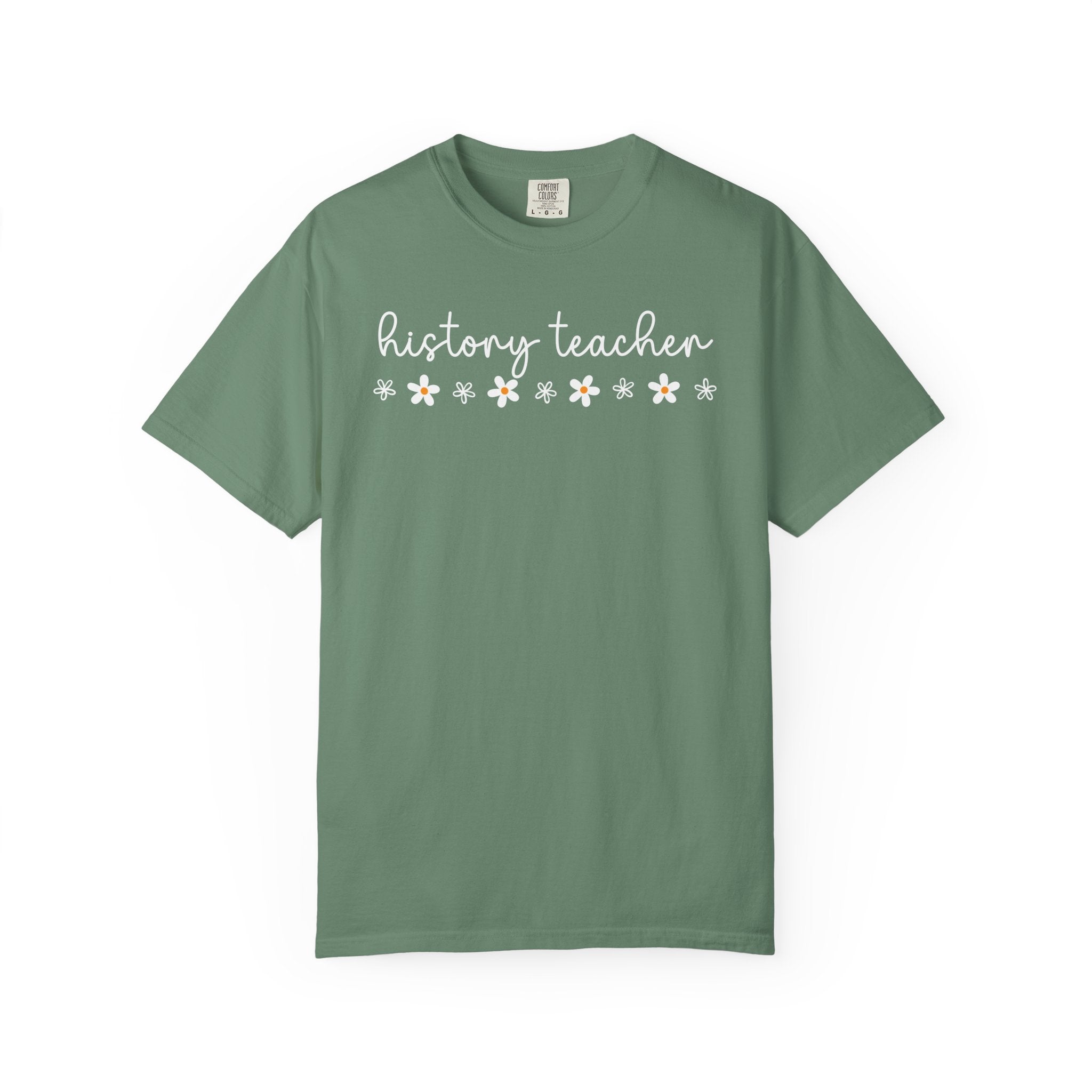 Floral History Teacher T-Shirt