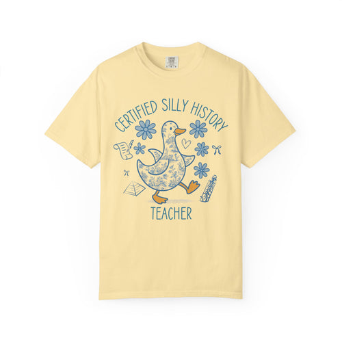 Certified Silly History Teacher T-Shirt