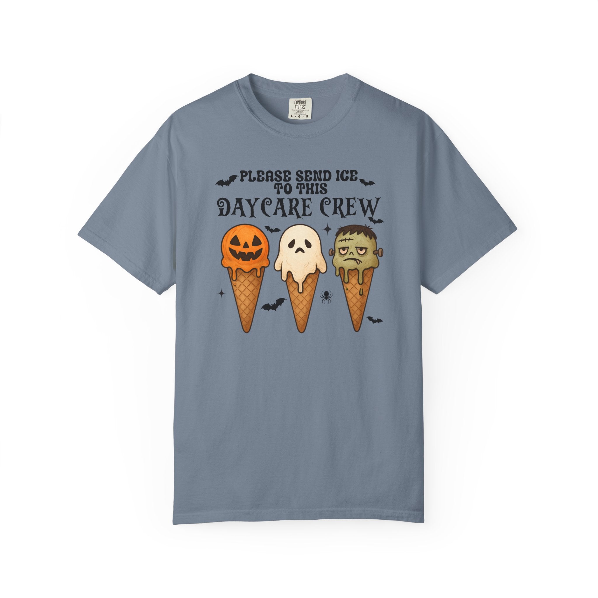 Daycare Teacher Halloween Comfort Colors® Shirt, Early Childhood Education Teacher Shirts, Childcare Director Provider Shirt Nursery Teacher