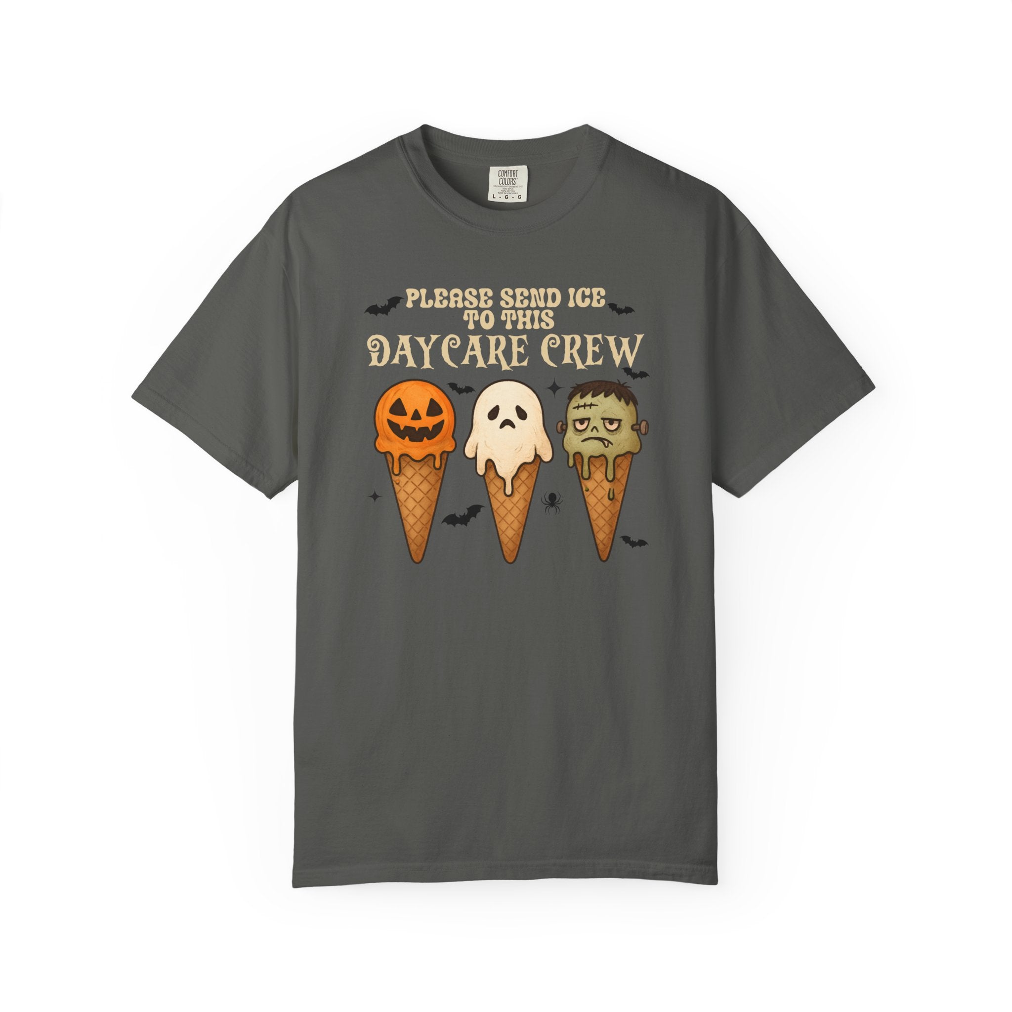 Daycare Teacher Halloween Comfort Colors® Shirt, Early Childhood Education Teacher Shirts, Childcare Director Provider Shirt Nursery Teacher