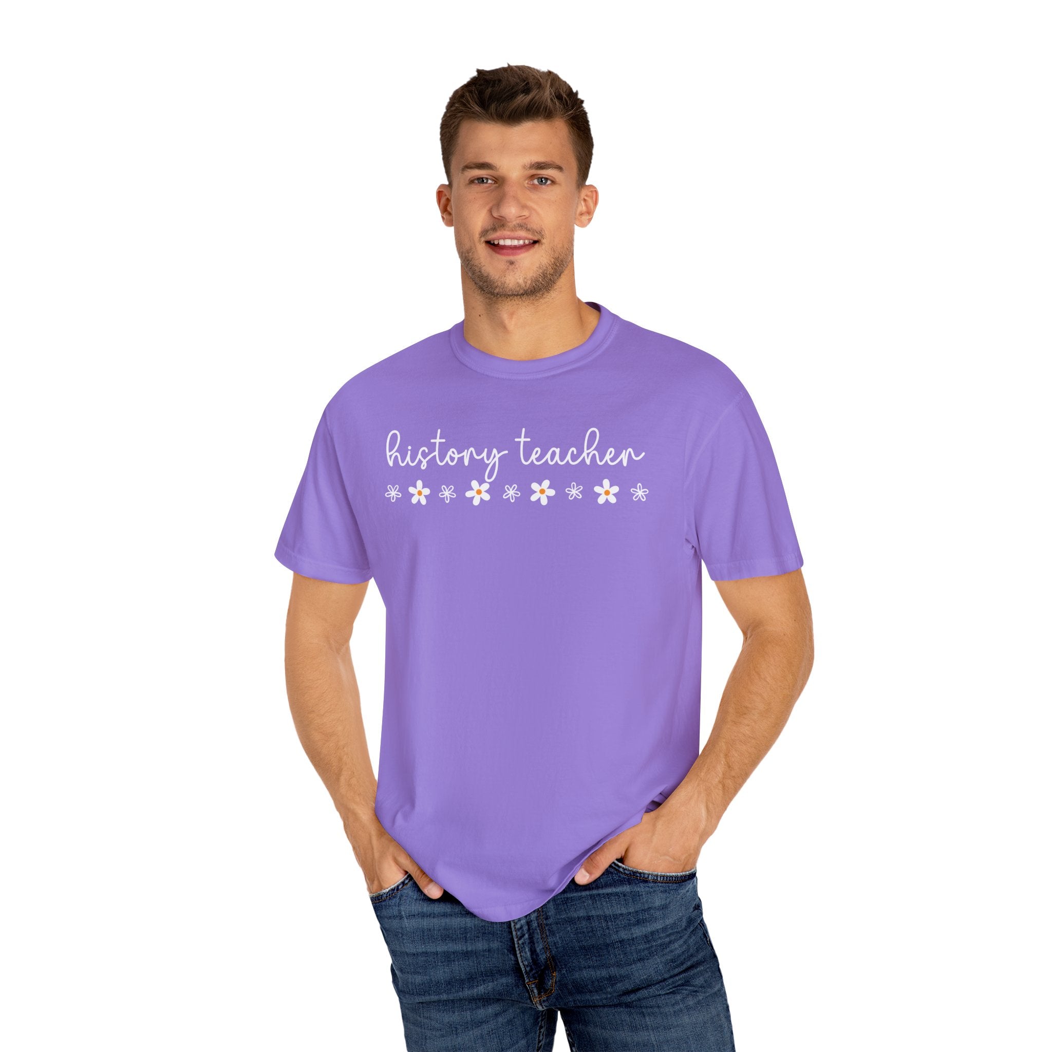 Floral History Teacher T-Shirt
