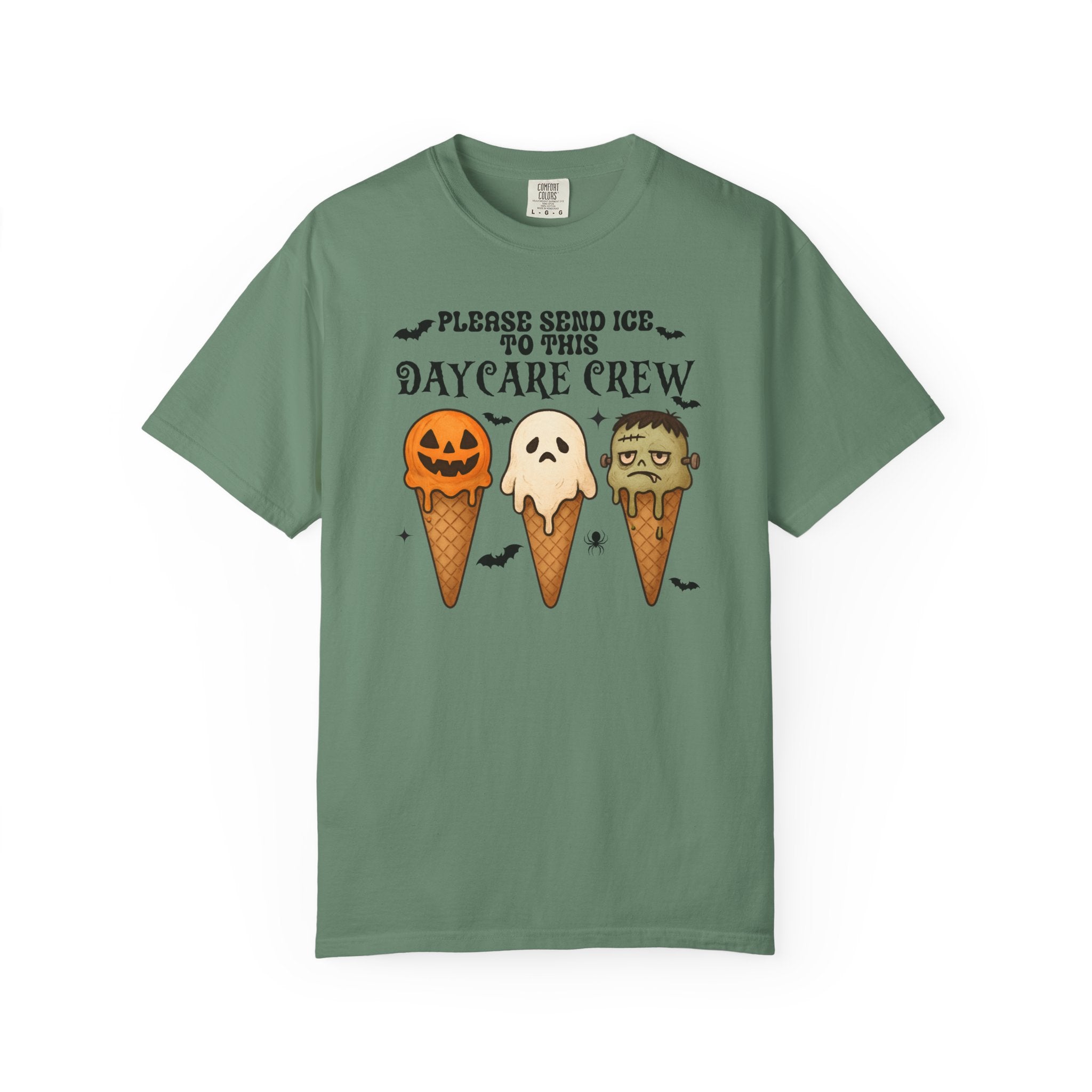 Daycare Teacher Halloween Comfort Colors® Shirt, Early Childhood Education Teacher Shirts, Childcare Director Provider Shirt Nursery Teacher