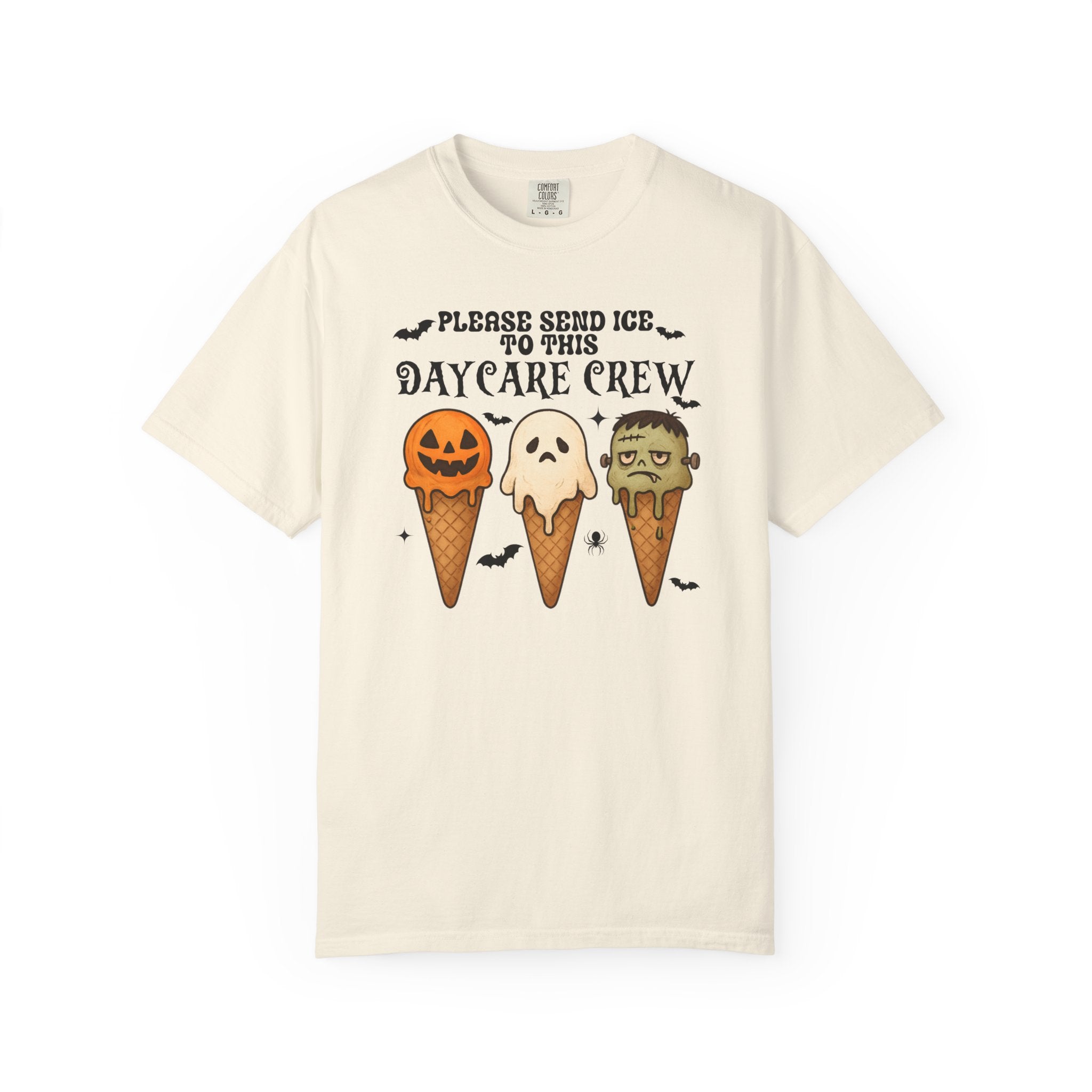 Daycare Teacher Halloween Comfort Colors® Shirt, Early Childhood Education Teacher Shirts, Childcare Director Provider Shirt Nursery Teacher