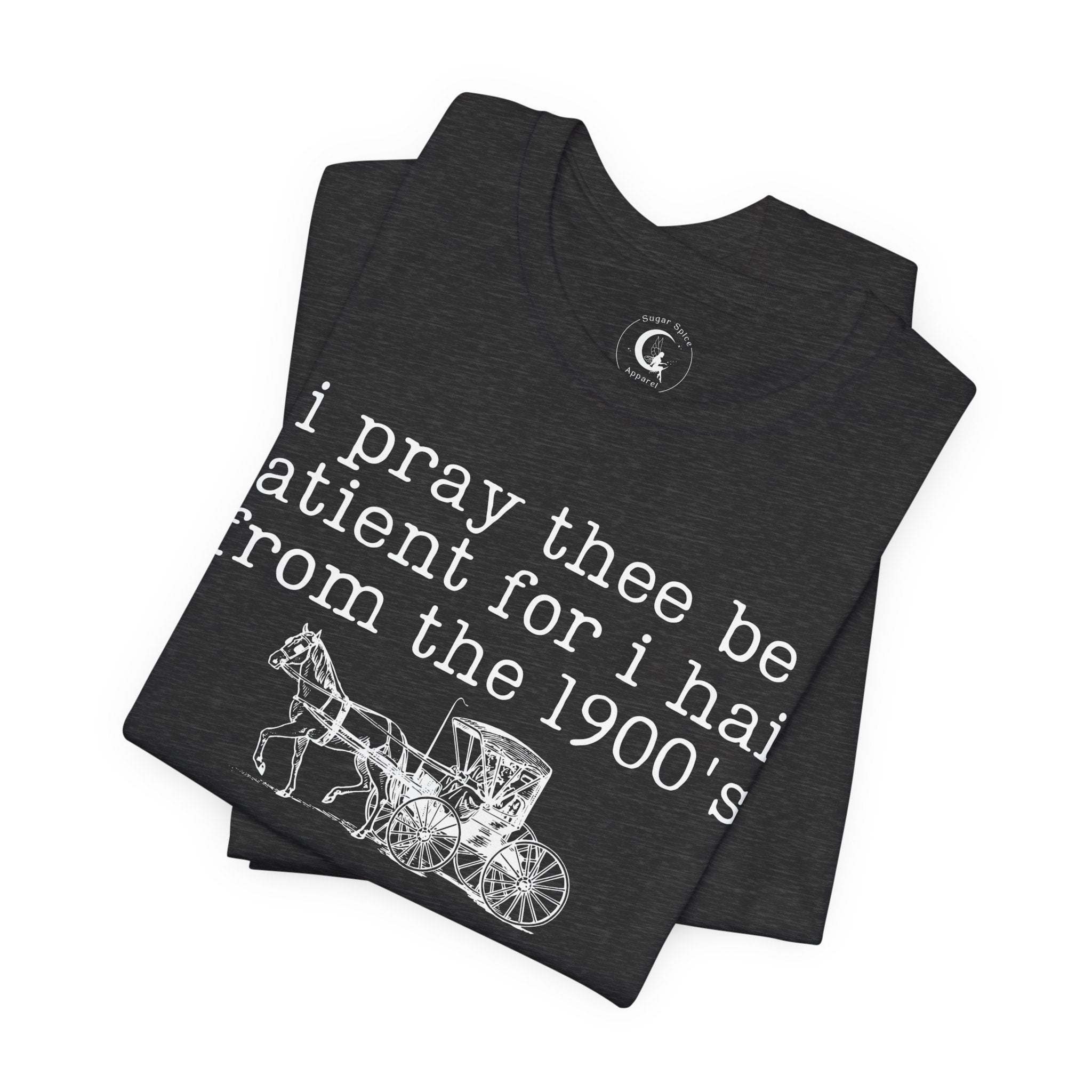 I Pray Thee Be Patient I Hail From the 1900s Shirt – Vintage History Teacher Tee