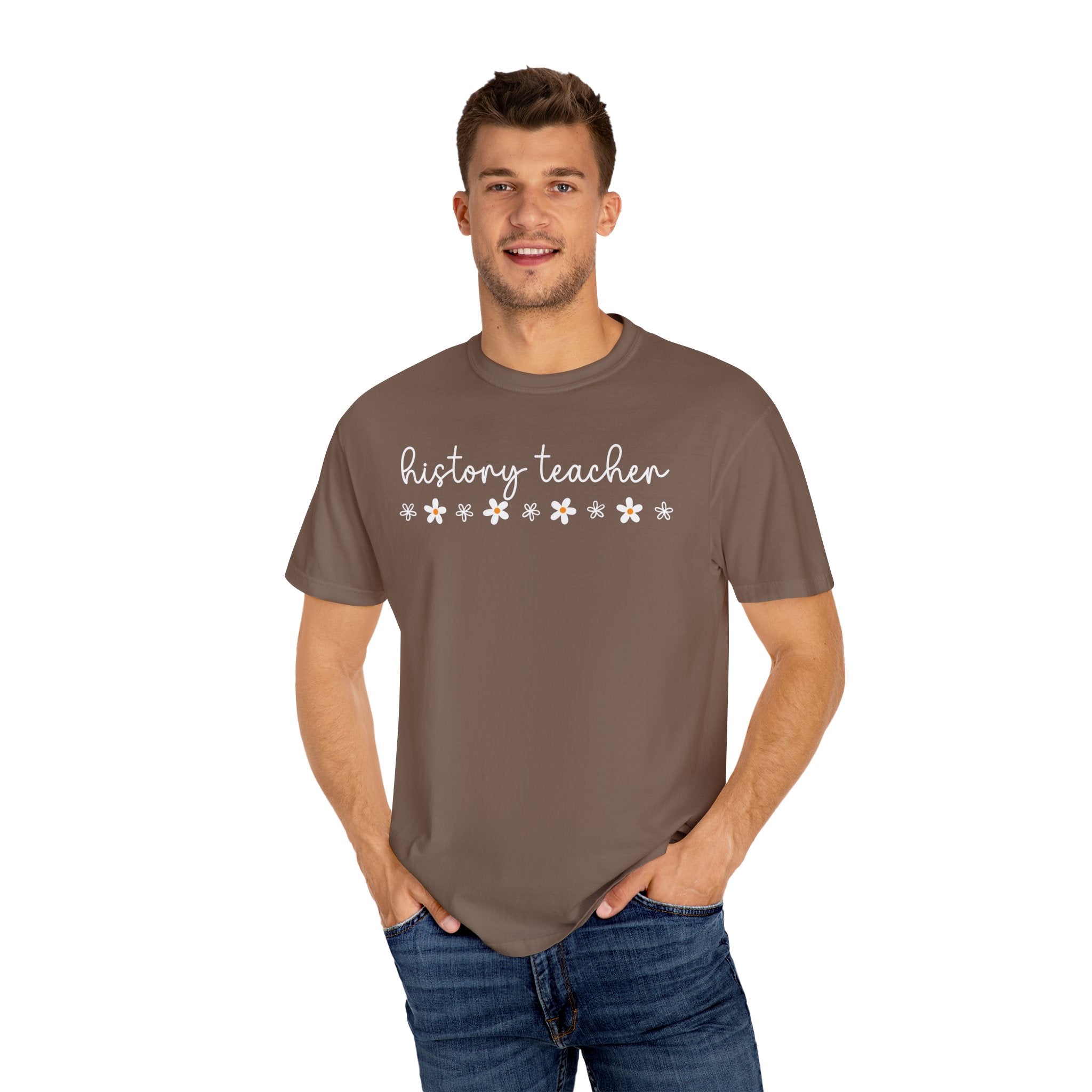 Floral History Teacher T-Shirt