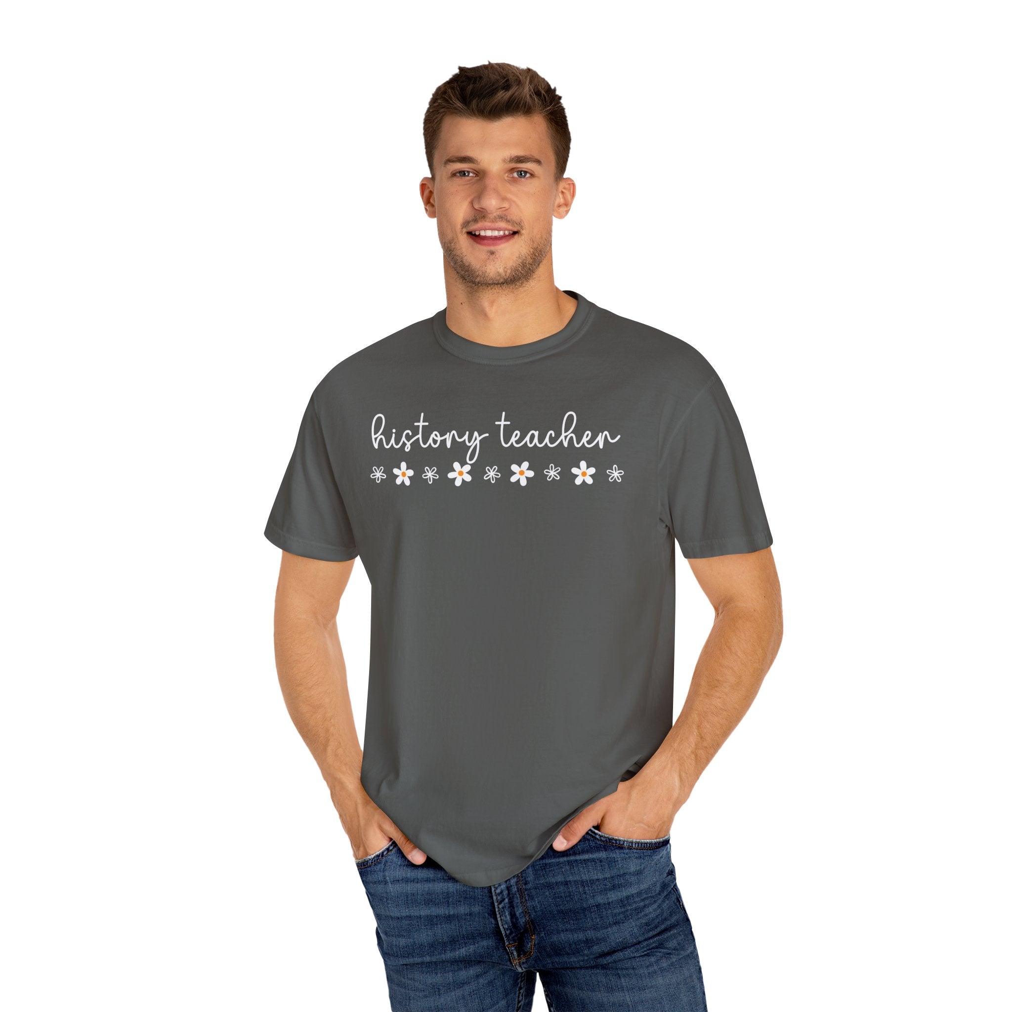 Floral History Teacher T-Shirt