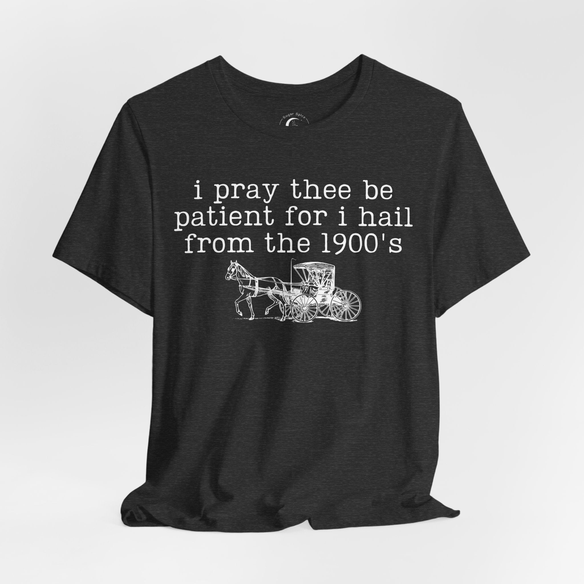 I Pray Thee Be Patient I Hail From the 1900s Shirt – Vintage History Teacher Tee