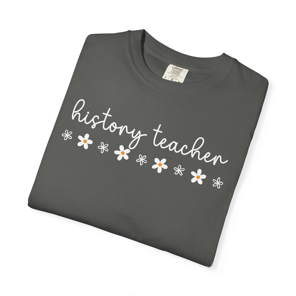 Floral History Teacher T-Shirt