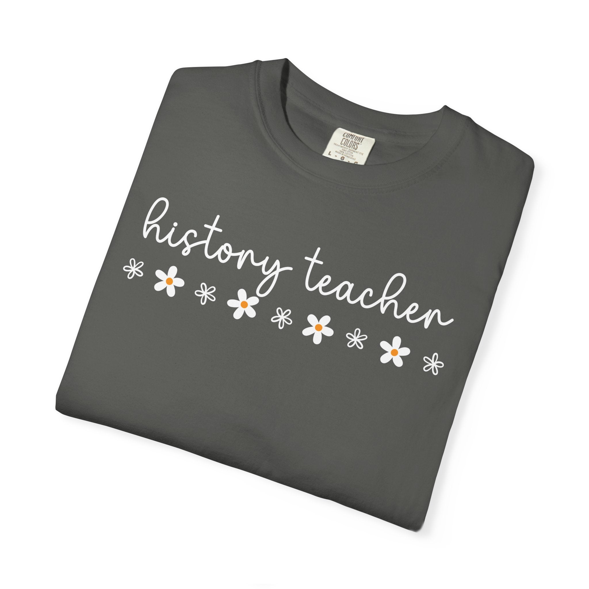 Floral History Teacher T-Shirt