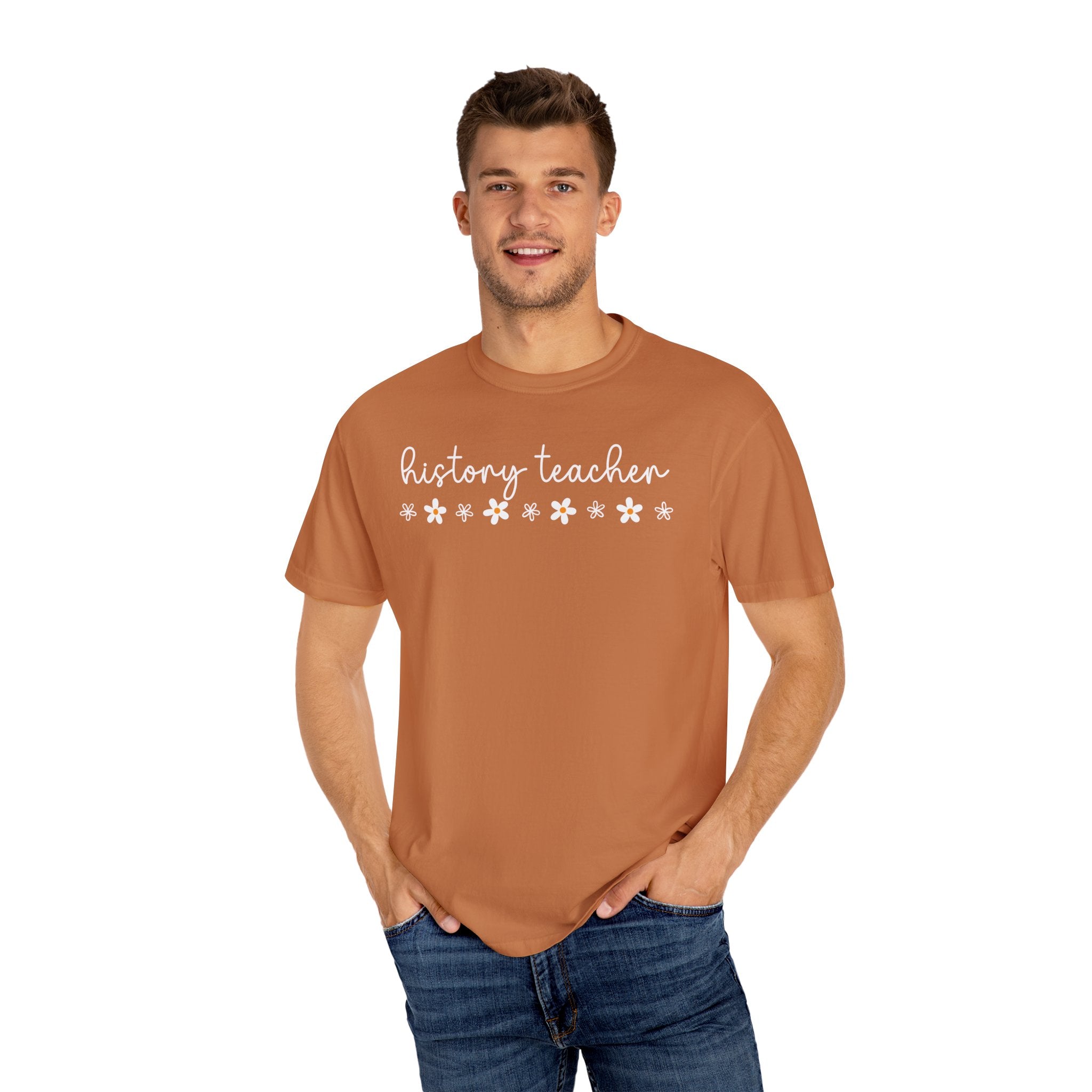 Floral History Teacher T-Shirt
