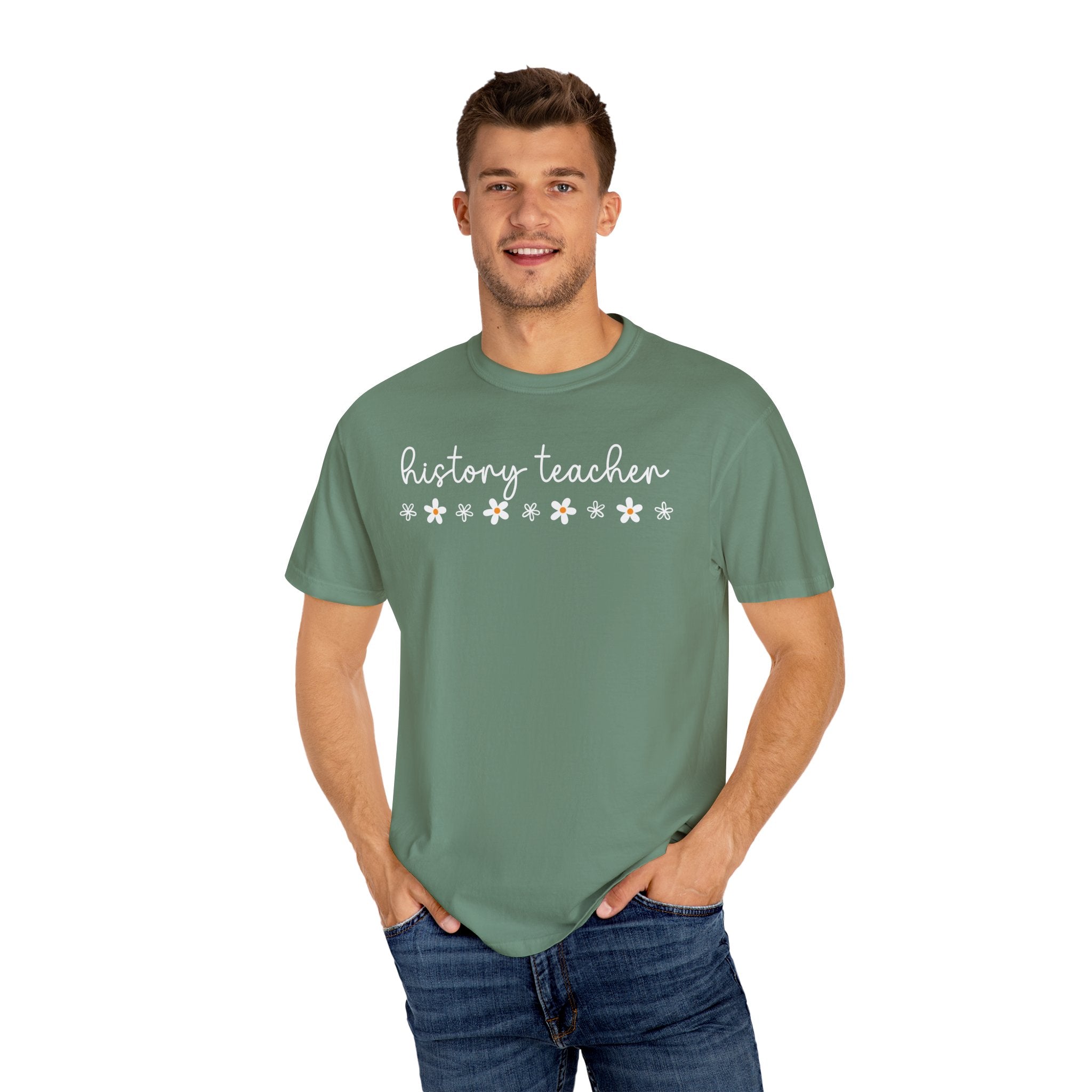 Floral History Teacher T-Shirt