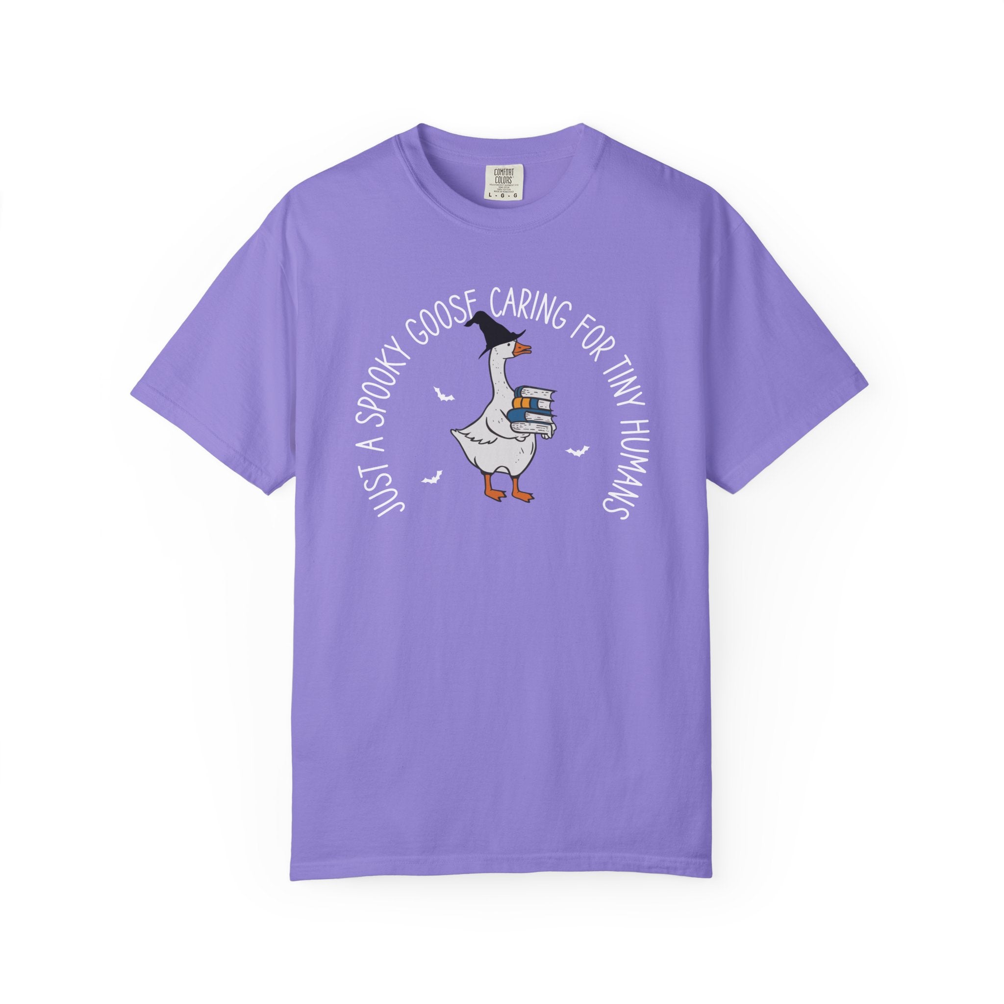 Daycare Teacher Halloween Comfort Colors® Shirt, Early Childhood Education Teacher Shirts, Childcare Director Provider Shirt Nursery Teacher
