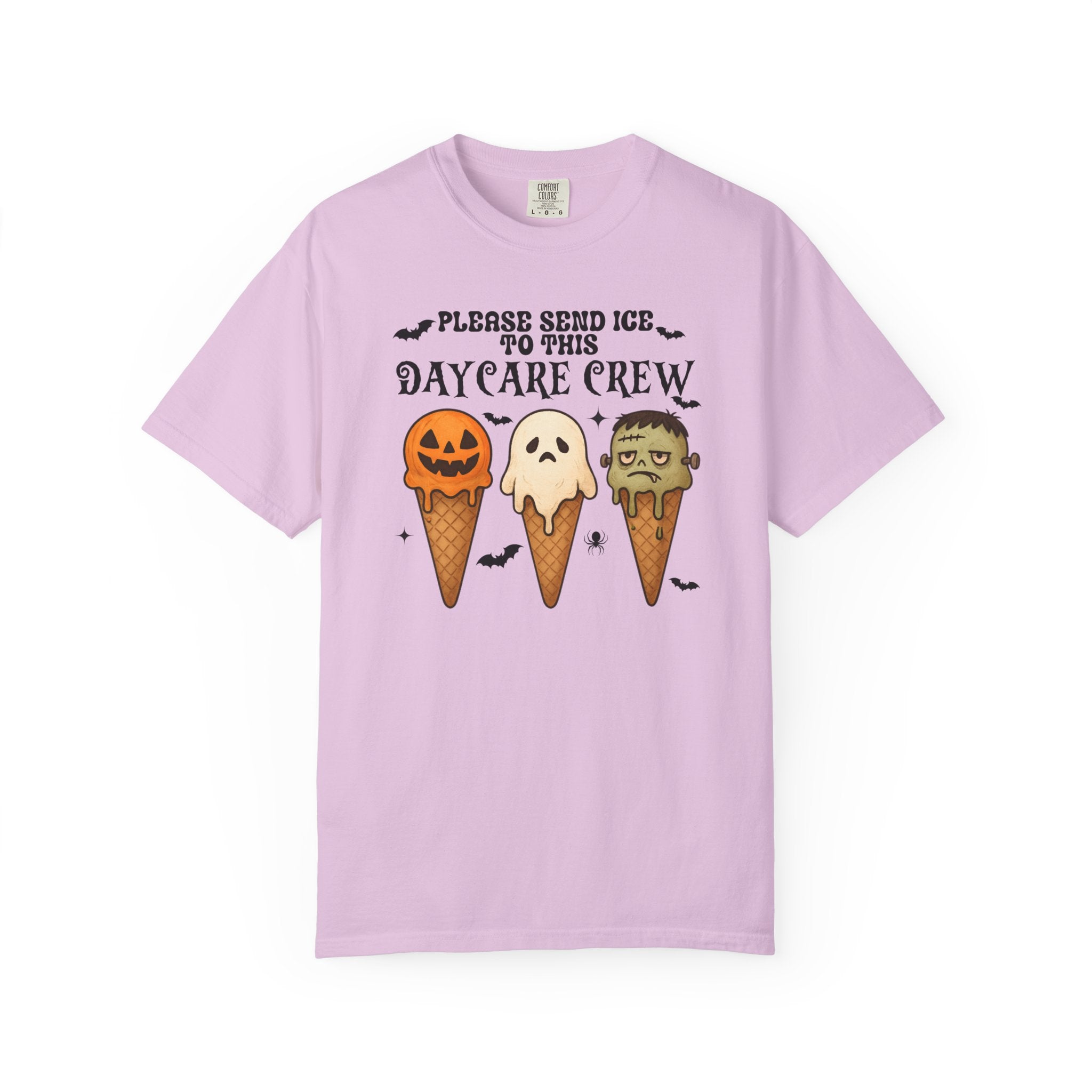 Daycare Teacher Halloween Comfort Colors® Shirt, Early Childhood Education Teacher Shirts, Childcare Director Provider Shirt Nursery Teacher
