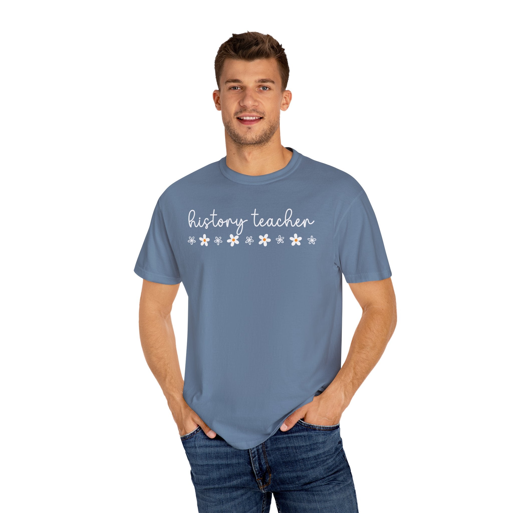 Floral History Teacher T-Shirt