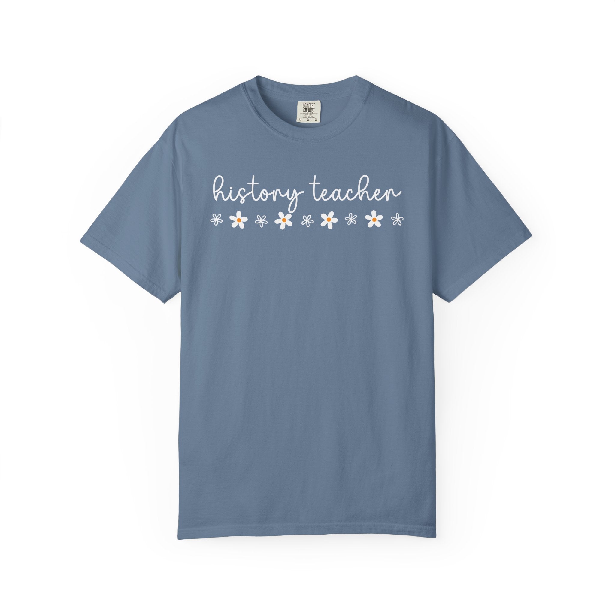 Floral History Teacher T-Shirt