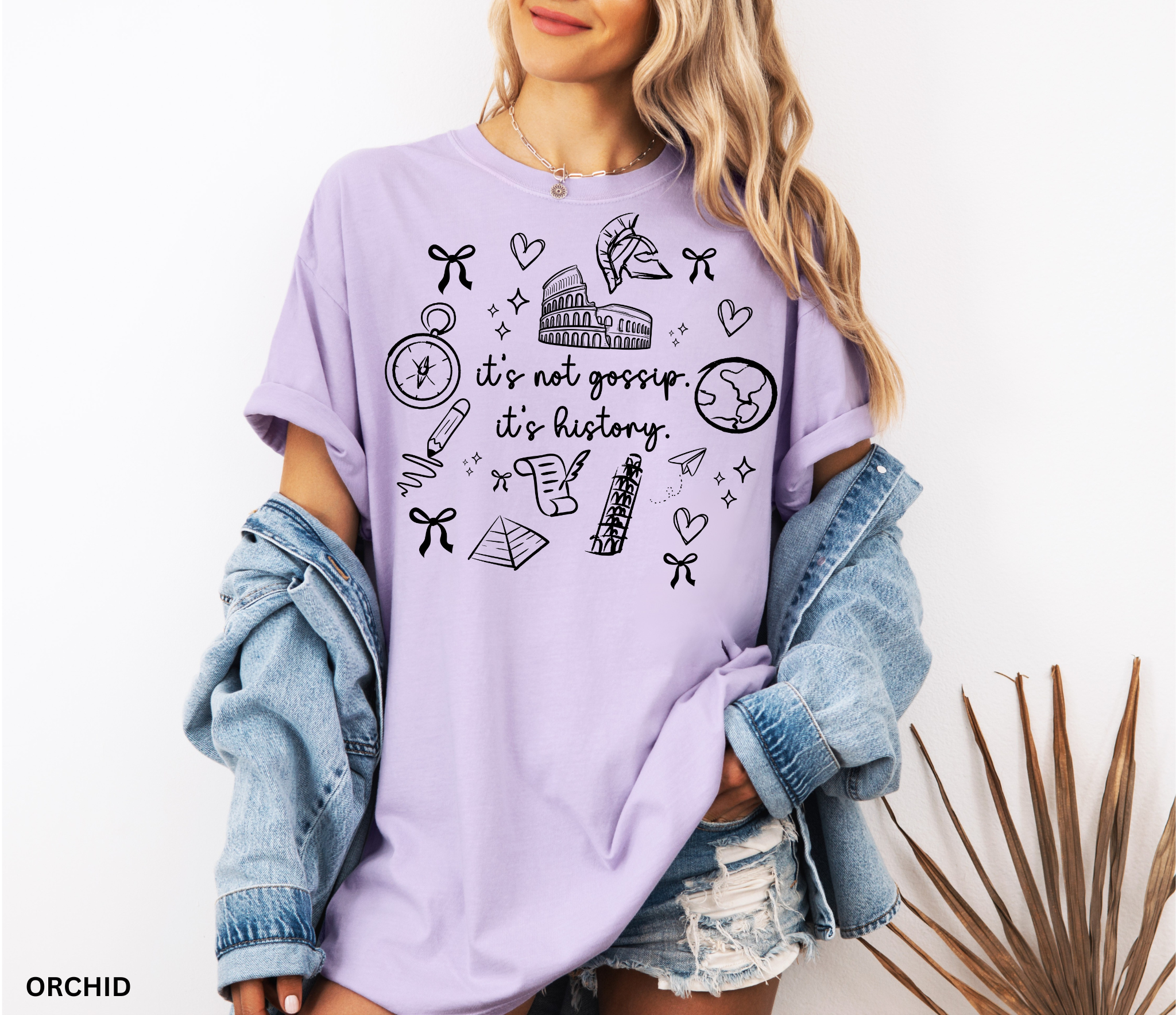 Funny history and social studies teacher shirt printed on a Comfort Colors® tee. Perfect classroom shirt or teacher appreciation gift
