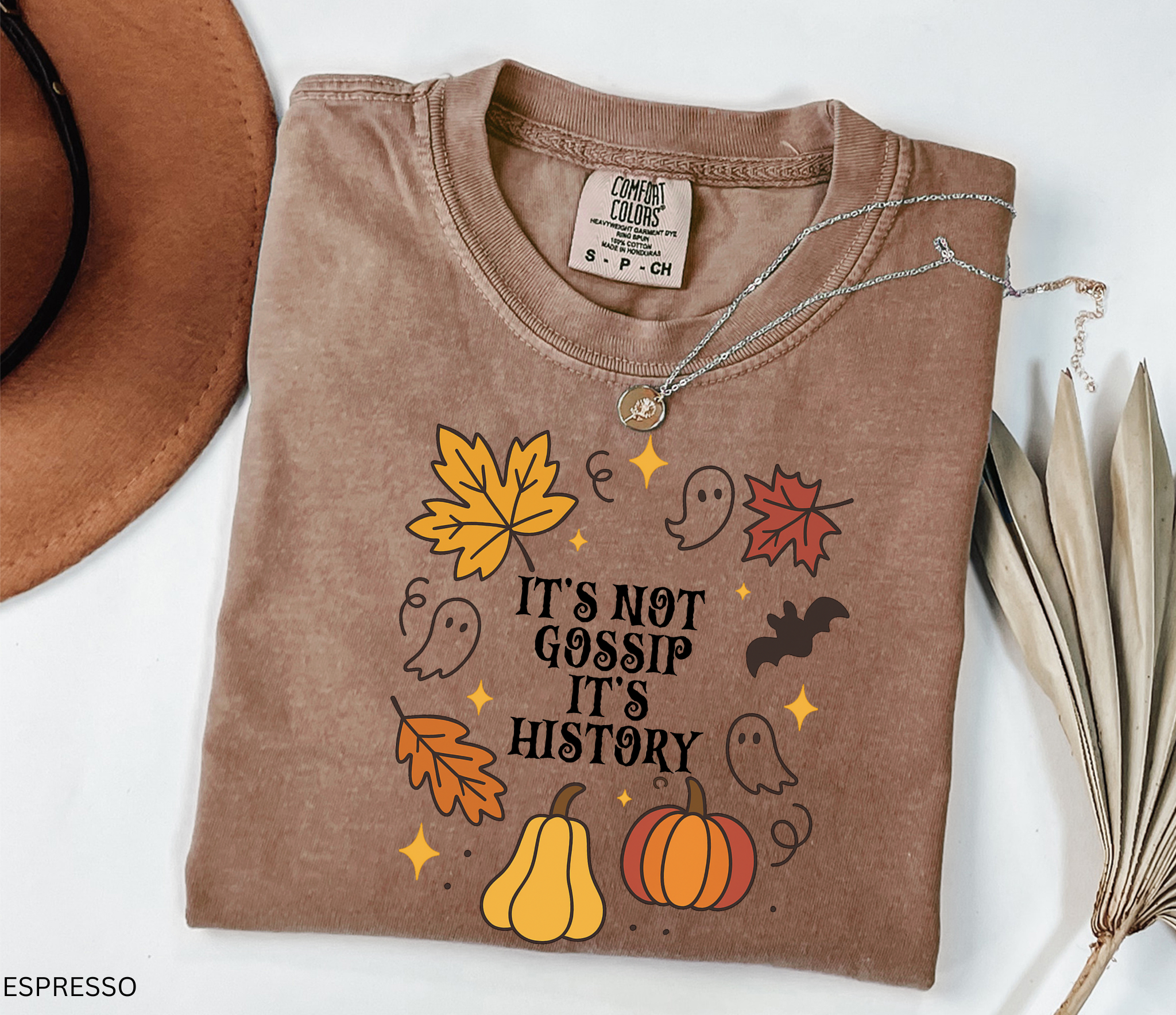 Halloween History Teacher Shirt – Fall Pumpkins & Ghosts Design for Professors