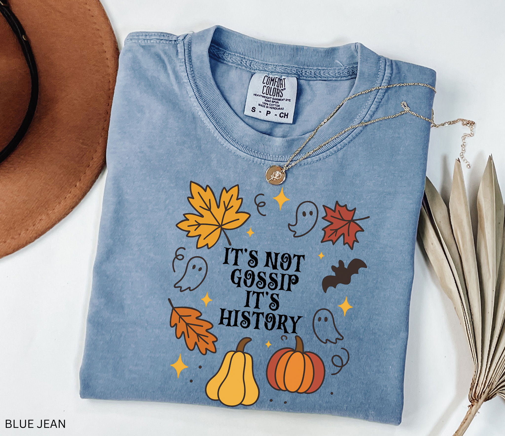 Halloween History Teacher Shirt – Fall Pumpkins & Ghosts Design for Professors