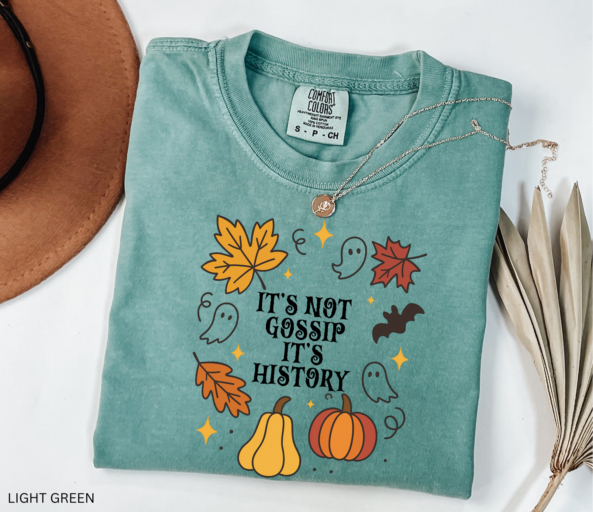 Halloween History Teacher Shirt – Fall Pumpkins & Ghosts Design for Professors