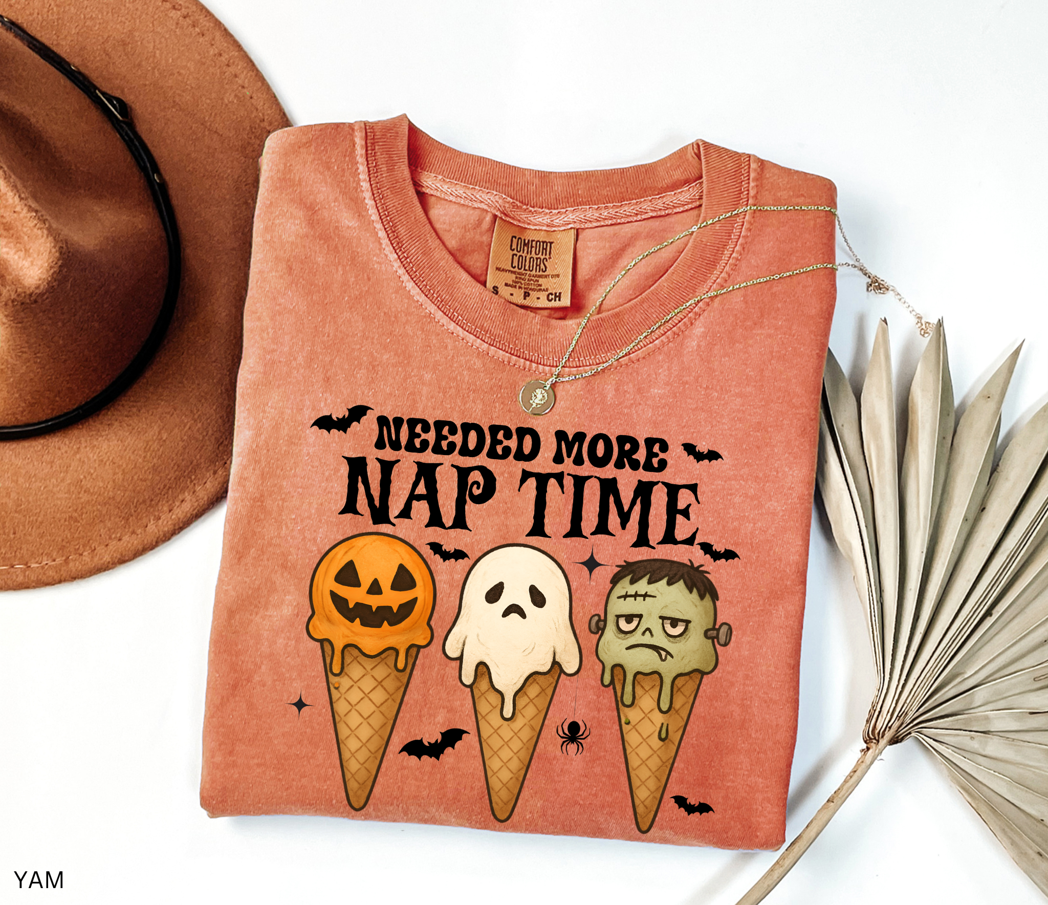 Daycare Teacher Halloween Shirt | Spooky Ice Cream Cone Teacher Tee