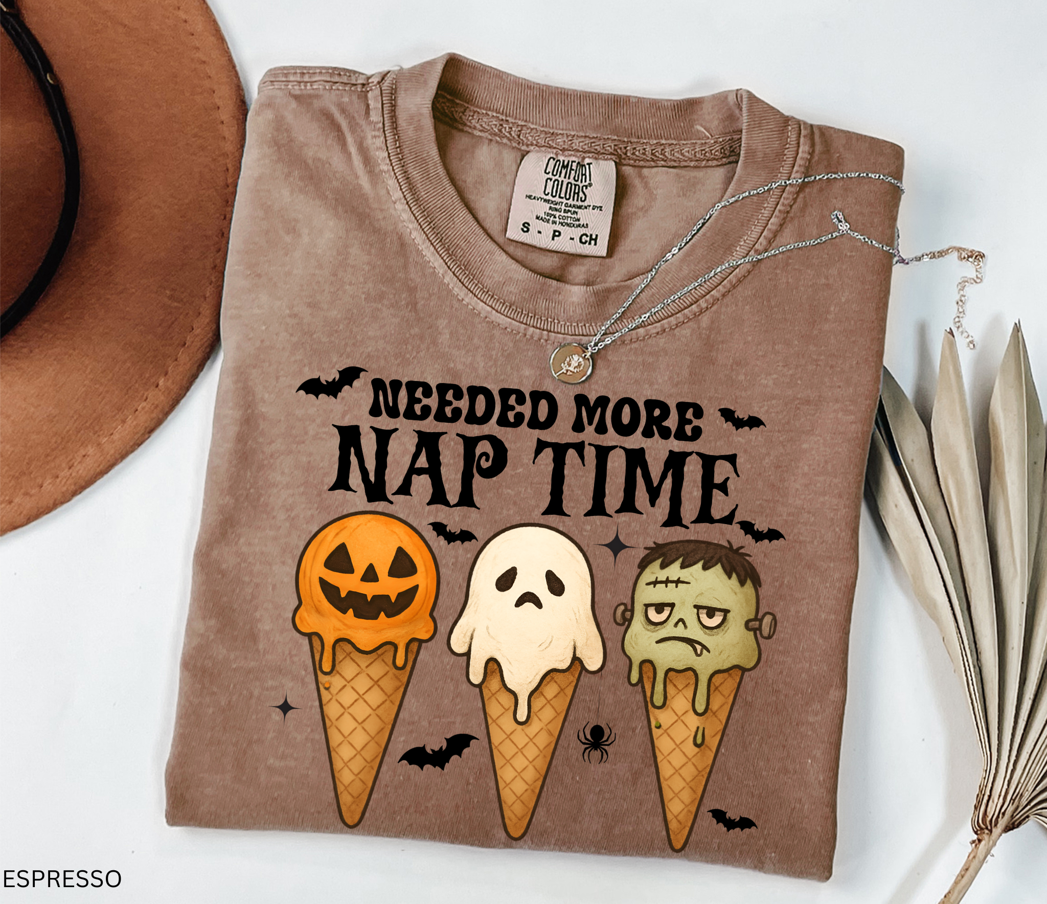 Daycare Teacher Halloween Shirt | Spooky Ice Cream Cone Teacher Tee