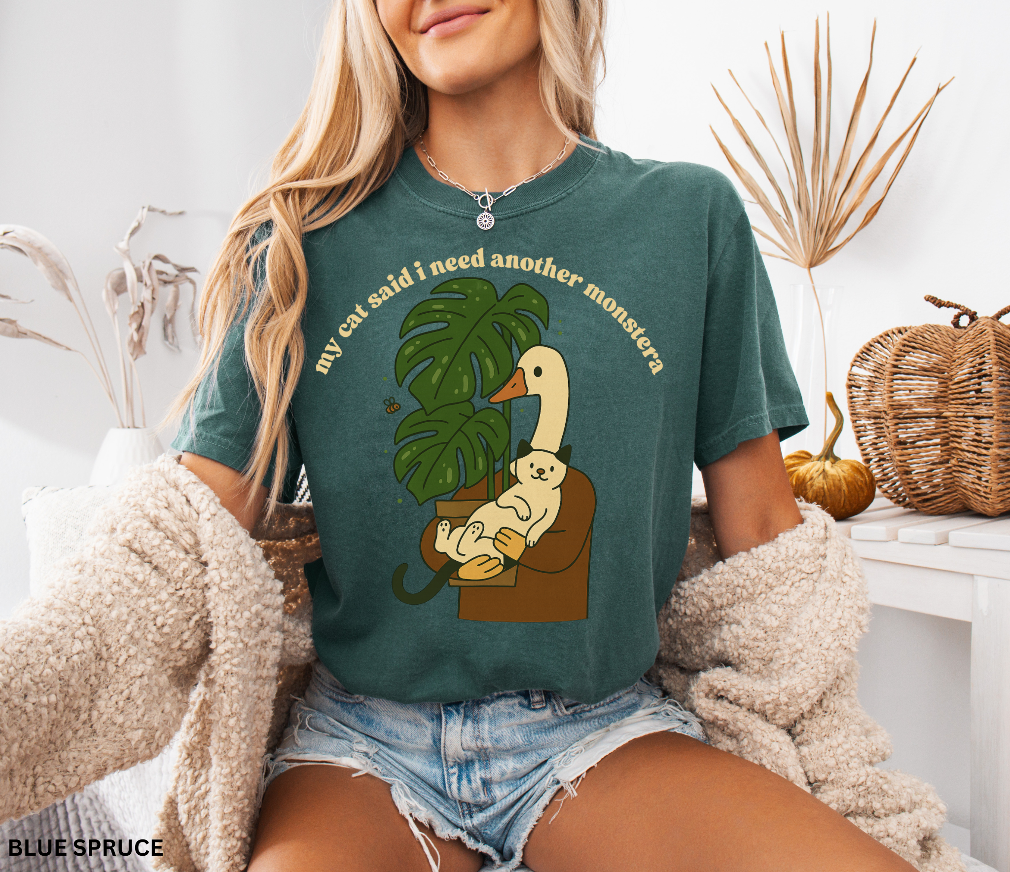 My Cat Said I Need Another Monstera Shirt | Funny Plant Lover Tee