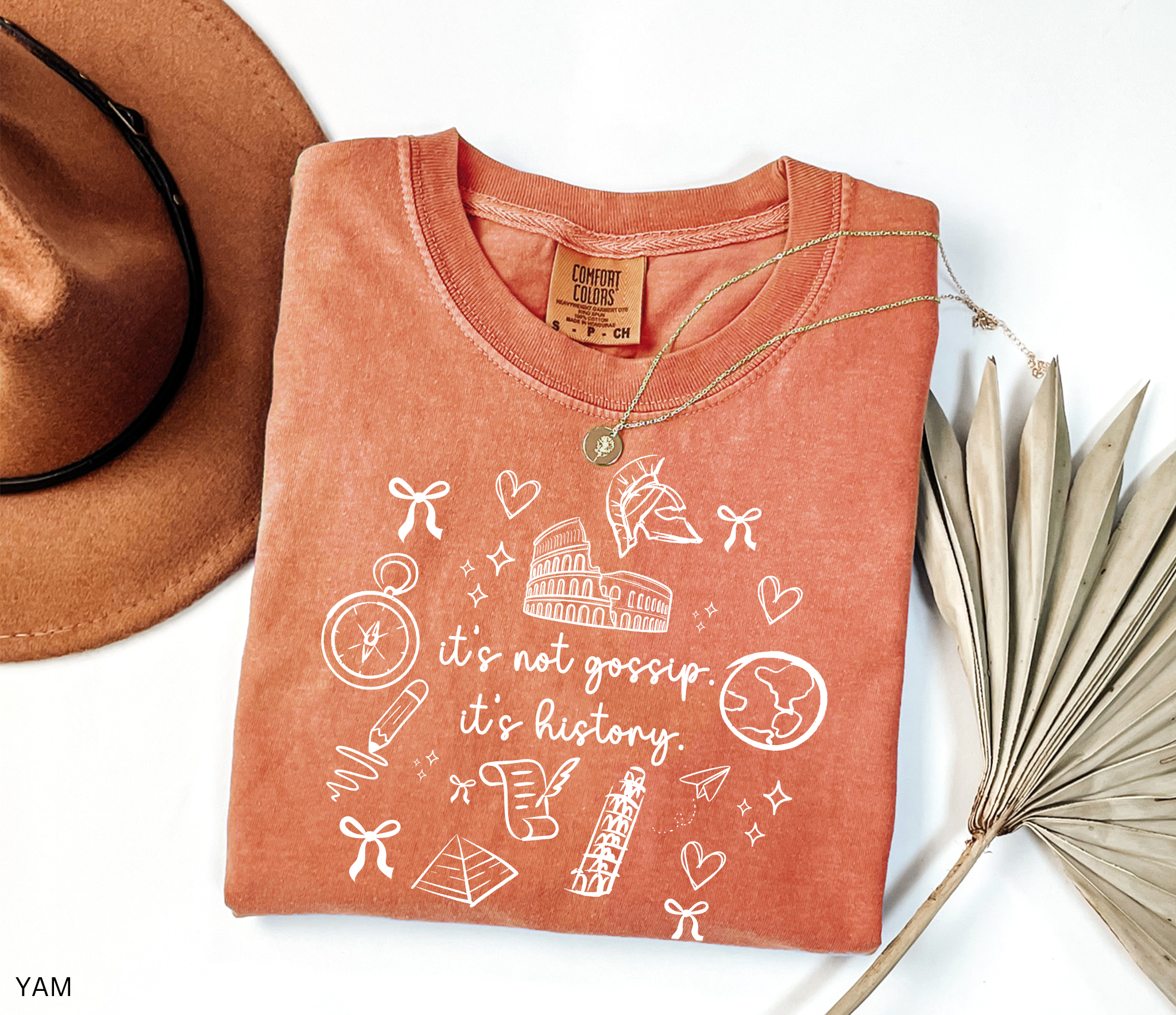 Funny history and social studies teacher shirt printed on a Comfort Colors® tee. Perfect classroom shirt or teacher appreciation gift