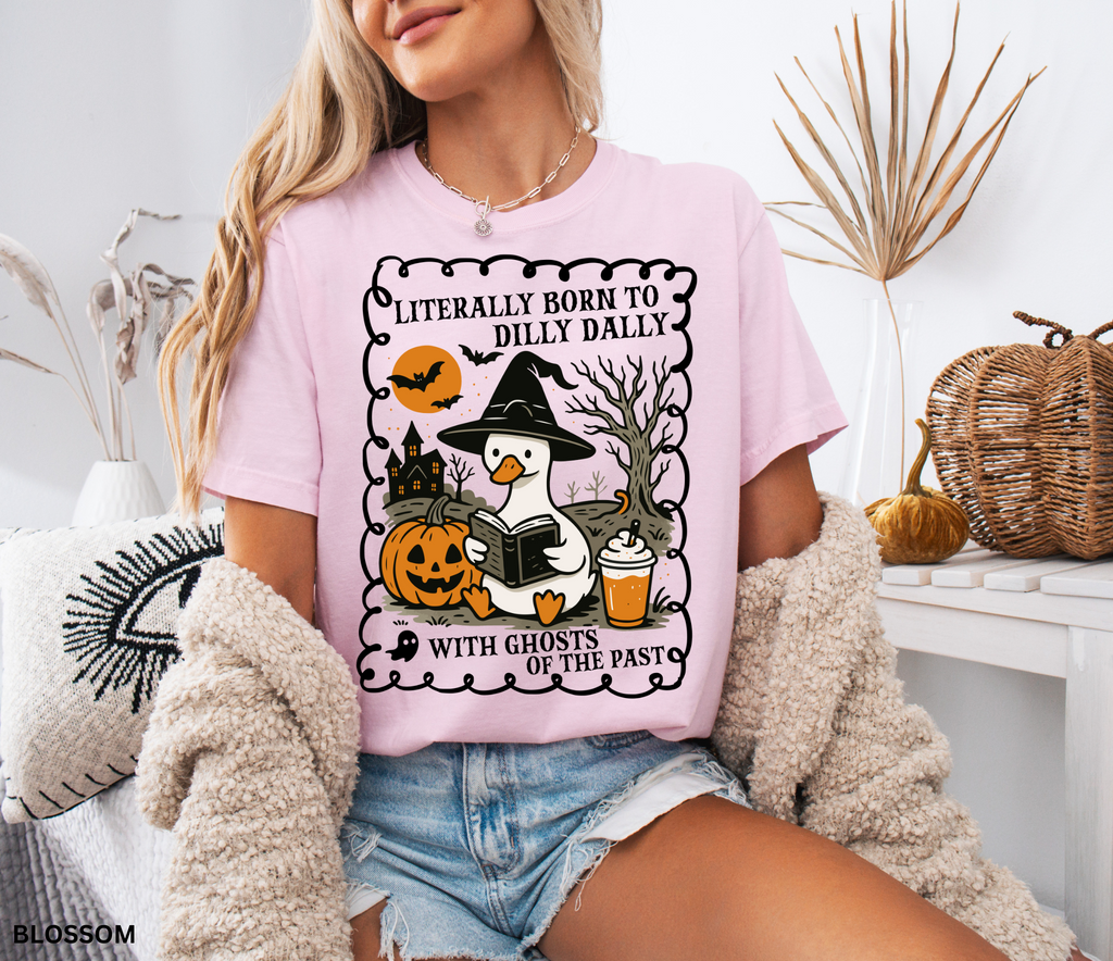 Dilly Dallying With Ghosts History Teacher T-Shirt