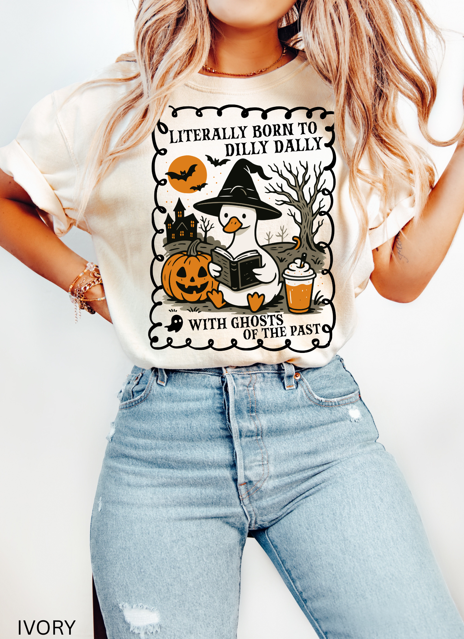 Dilly Dallying With Ghosts History Teacher T-Shirt